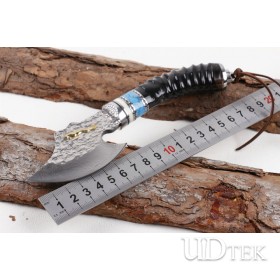 Jaguar Damascus axes with genuine leather sheath can be tied to the waist UD405153